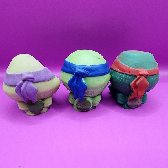3 TMNT Mashems Lot Mash'ems (one is deflated) - Picture 3 of 4